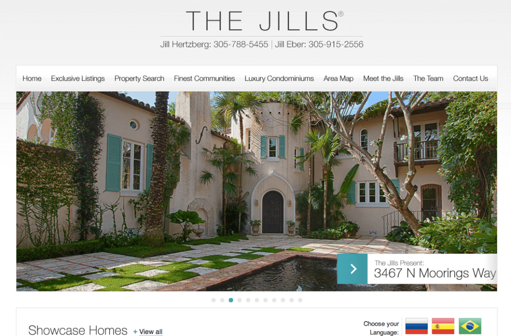 real estate luxury wordpress themes Website of the week