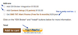 Special pricing July 2014 IDX Broker Websites