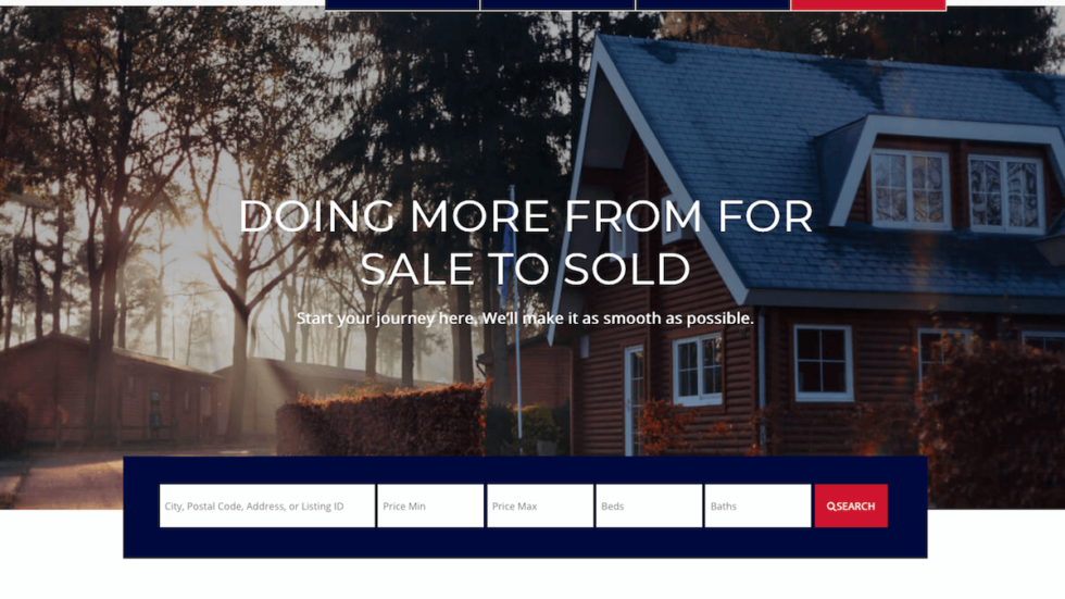 Demo site for free real estate theme download
