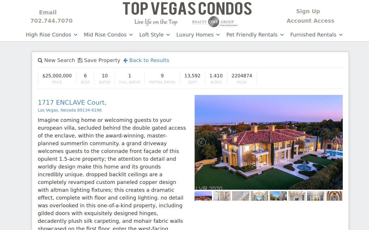 Top Vegas Condos