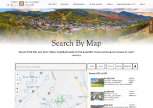 CMFH Real Estate Team Compact Map Search