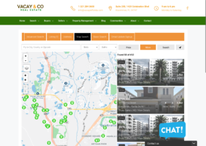 Vacay & Co Real Estate Map Search