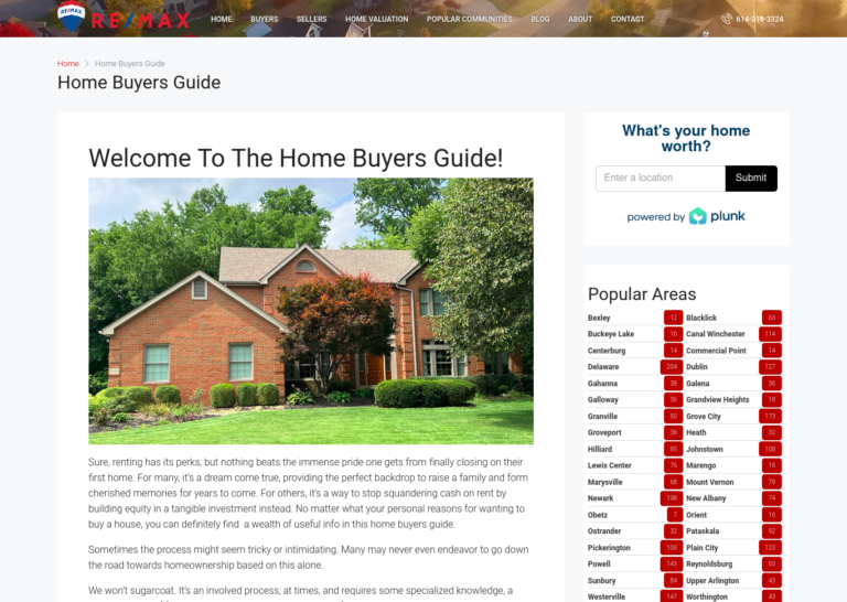 Counts Addon & Plunk Home Valuation Addon