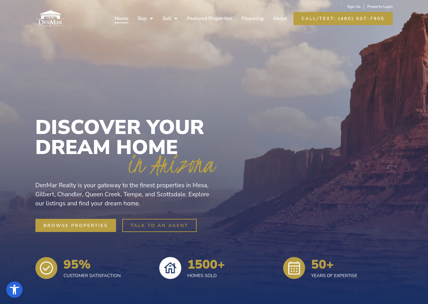 Denmar Realty Wordpress Idxconnect