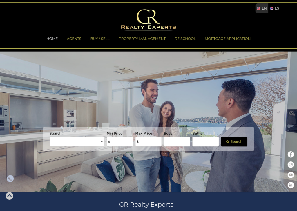 Gr Realty Experts Wix Idx Connect