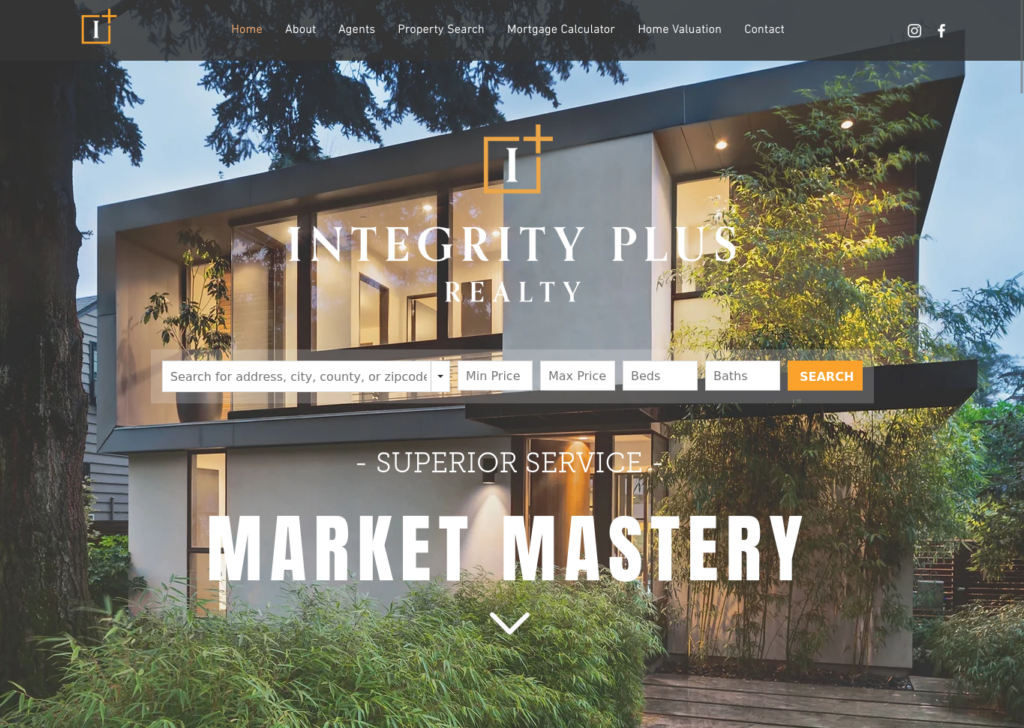 Integrity Plus Realty Wix Idxconnect
