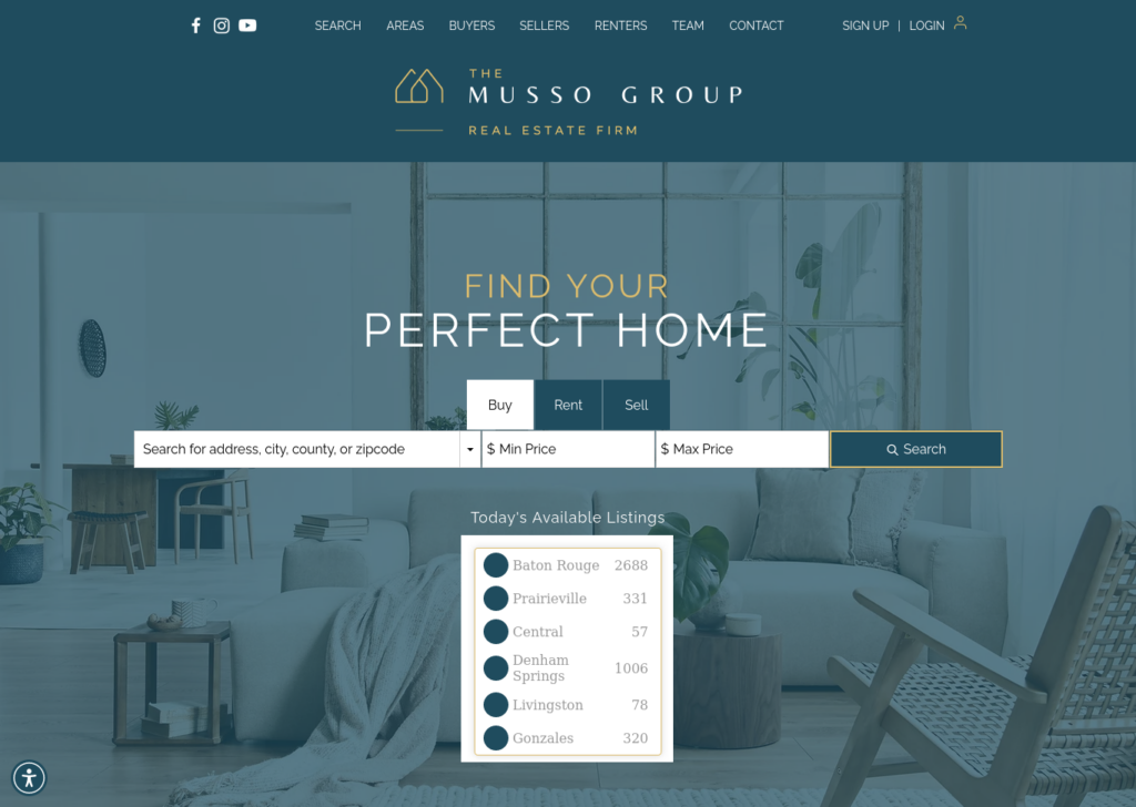 The Musso Group Wix Idx Connect