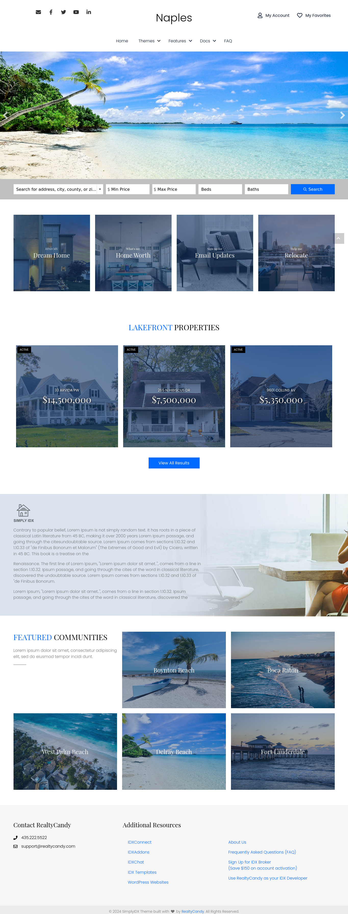 Naples – Simplyidx Theme