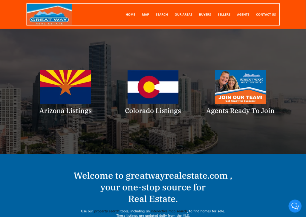 Great Way Real Estate One Click Website Astra