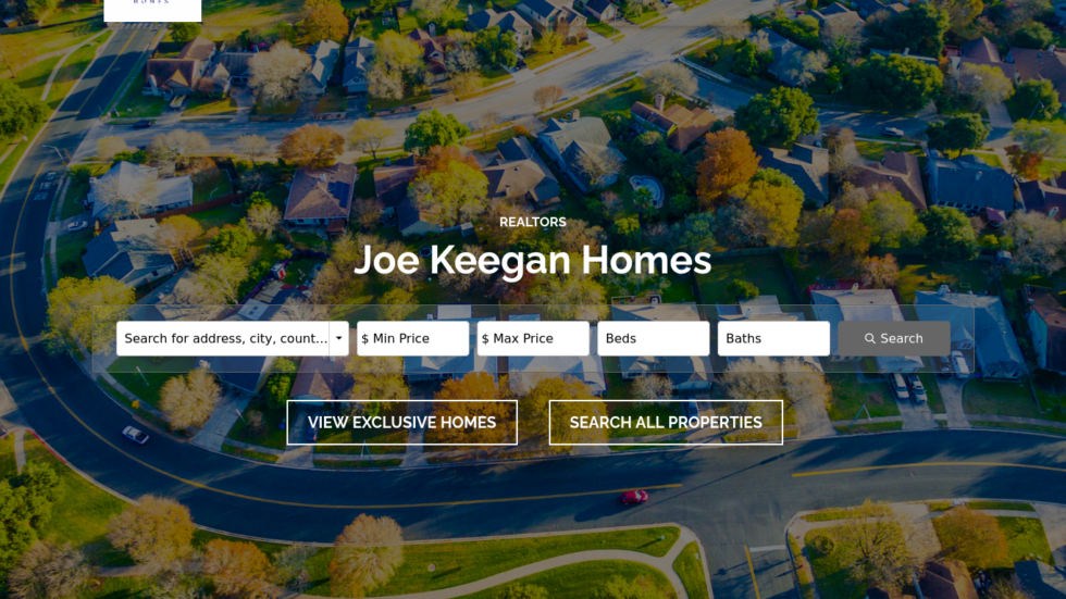Joe Keegan Homes One Click Website Cancun