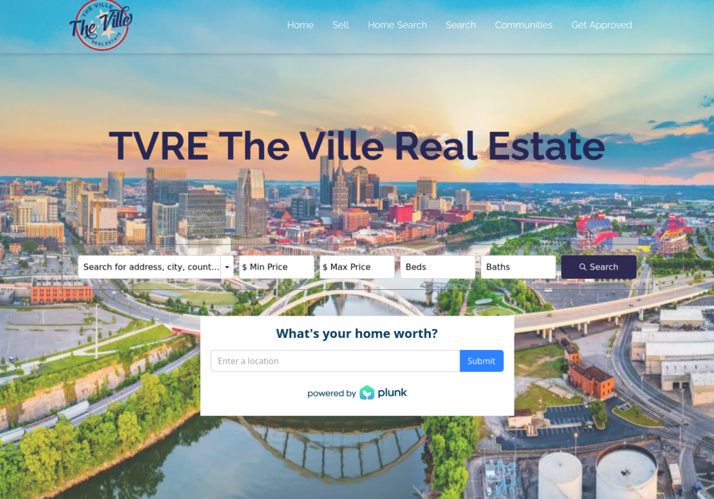 The Ville Real Estate One Click Website Cancun