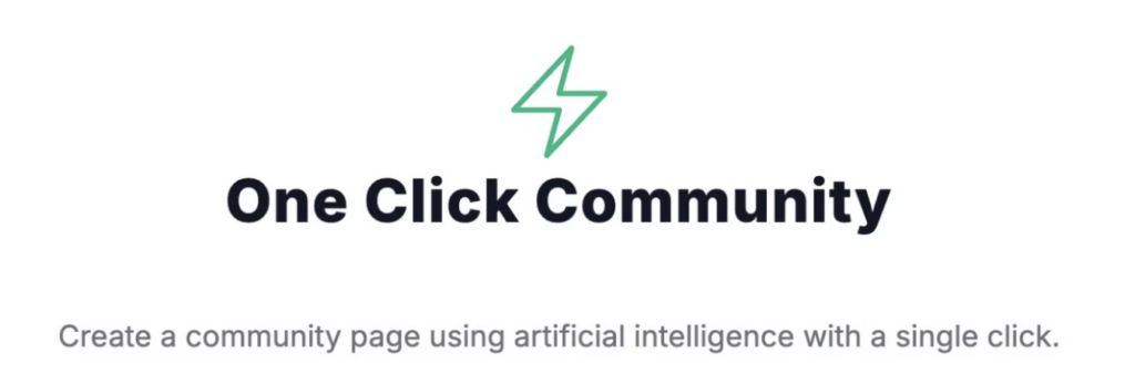 One Click Community App Icon