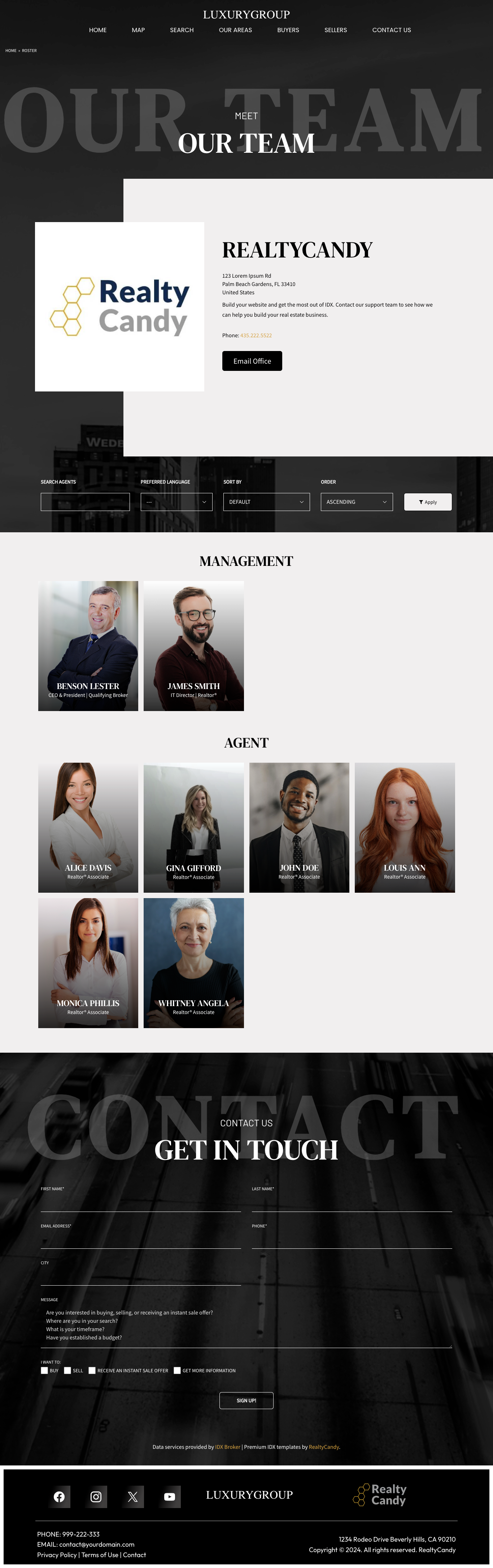 Luxurygroup Roster