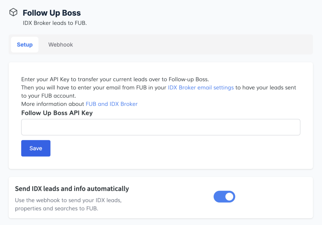 Follow Up Boss Api Key