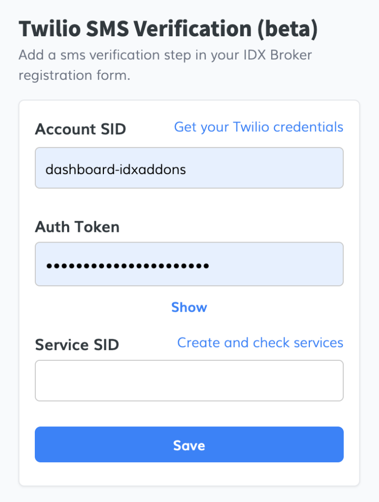 Twilio Sms Verification Login Screen